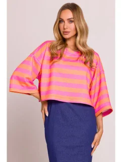 M844 Viacfarebný top s potlačou - model 3