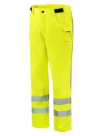 RWS Pracovné nohavice unisex fluorescenčná žltá