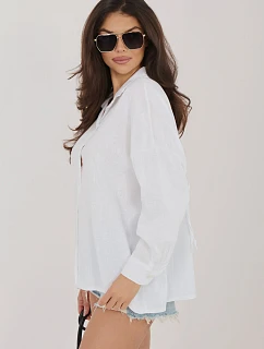 Košeľa s dlhým rukávom model 226477 Taliansko Moda