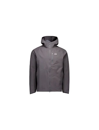 Cyklistická bunda POC M's Motion Rain Jacket, sivá