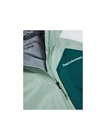 Dámska bunda PEAK PERFORMANCE W Trail Hipe 3L Shell Jacket, zelená farba Dámska bunda PEAK PERFORMANCE W Trail Hipe 3L Shell Jacket, zelená farba
