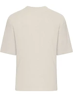 Daiber 8041 Ťažké bio tričko oversize 02.8041 sandstone
