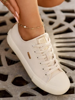 Dámske textilné tenisky Big Star RR274768 Beige