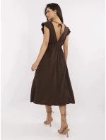 Šaty MI SK 122126.77 hnedé Šaty MI SK 122126.77 hnedé