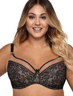 Dámska podprsenka 1396 Crystal black - AVA