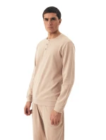 Pánske pyžamo 42638 Desert beige - HENDERSON