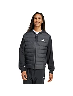 Pánska páperová bunda adidas Essentials Climawarm Hybrid Hooded Jacket black KA5251 pánska