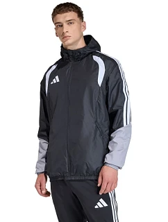 Pánska bunda adidas Tiro 26 Competition All Weather Jacket Black JX4247 Pánske
