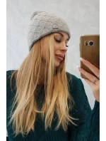 Čiapka Agata K222 svetlo šedá Čiapka Agata K222 svetlo šedá