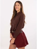 MI košeľa KS 4210.53 hnedá