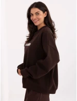 RV BL mikina A1036.22 tmavohnedá