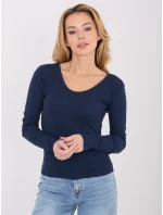 Blúzka WT BZ A1009.63 tmavomodrá