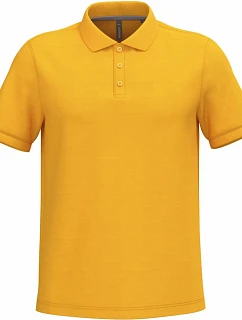Kariban K 241 Pánske polo tričko z piké 20.K241 žlté