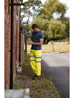 Yoko HV 016T Hi-Vis tepláky 79.016T hi vis oranžová/námornícka modrá Yoko HV 016T Hi-Vis tepláky 79.016T hi vis oranžová/námornícka modrá