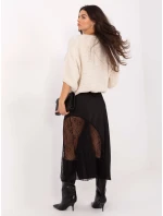 Sukňa MI SD 3287.36 čierna