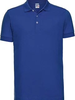 Russell Athletic 566M Pánske elastické polo tričko z piké 10.566M bright royal