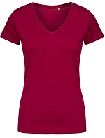 Promodoro 1525 Dámske tričko X.O s výstrihom do V 40.1525 berry Promodoro 1525 Dámske tričko X.O s výstrihom do V 40.1525 berry