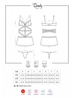 Košieľka Bondy chemise XXL - Obsessive