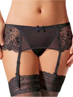 Dámsky podväzkový pás N.32 Black - EWANA