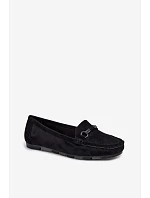 Dámske mokasíny 6358 black - Sweet Shoes