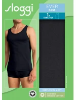 sloggi pánske tielko EVER Ease - BLACK - SLOGGI BLACK - SLOGGI