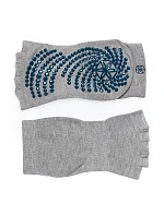 Protisklzové ponožky na jógu bez prstov GAIAM 63708 Protisklzové ponožky na jógu bez prstov GAIAM 63708
