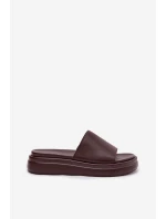 Dámské nazouváky na platformě Tanelisse