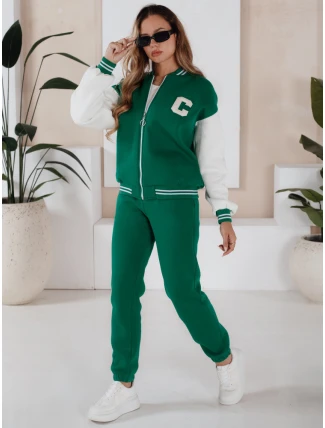 Dámske zelené tepláky CELIA FashionStreet AY0772 Dámske zelené tepláky CELIA FashionStreet AY0772