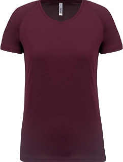 Kariban ProAct PA 439 Dámske športové tričko 20.P439 wine