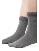 PÁNSKE TMAVOMODRÉ PONOŽKY 117