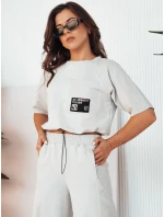 Dámske tepláky HOLTY light grey FashionStreet AY1026