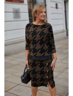 Dámska súprava M377 hnedá a čierna - La Aurora