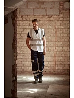 Yoko HVW 120 Hi-Vis sieťovaná bezpečnostná vesta 79.W120 šedá Yoko HVW 120 Hi-Vis sieťovaná bezpečnostná vesta 79.W120 šedá