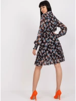 Dámske šaty-DHJ-SK-C2212.35-čierne