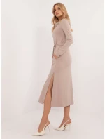 Šaty LK SK 509792.21P béžové