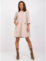 Šaty RV SK 6274.36P béžová Šaty RV SK 6274.36P béžová