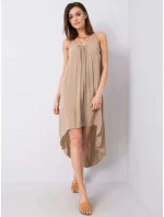 Dámske šaty TW SK BI 80106.12 béžová L - FPrice Dámske šaty TW SK BI 80106.12 béžová L - FPrice