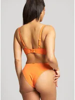 Dámsky horný diel plaviek Golden Hour Scoop Bikini SW1624 Oranžová - Panache