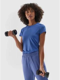 Dámske rýchloschnúce tréningové tričko regular fit 4F 4FWAW24TFTSF1011-31S