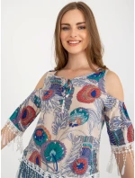 Blúzka AT BZ 2601.67 béžová Blúzka AT BZ 2601.67 béžová