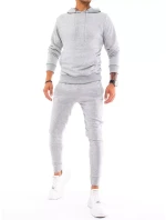 FashionStreet pánske svetlosivé tepláky AX0438