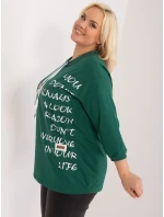 Blúzka RV BZ 9450.36 tmavozelená