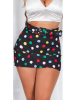 Sexy Koucla Skorts with dots and belt