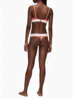 Podprsenka bez kostice QF5650E-GPT oranžovej - Calvin Klein Podprsenka bez kostice QF5650E-GPT oranžovej - Calvin Klein