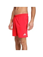 Pánske plavky adidas Ess 8IN červené KG1660