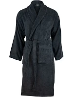 The One Towelling Organic Bathrobe Župan z organickej bavlny 48.1084 antracit
