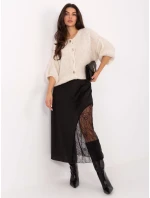 Sukňa MI SD 3287.36 čierna