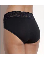 Dámske nohavičky Romance Midi čierne - Sloggi Dámske nohavičky Romance Midi čierne - Sloggi