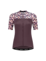 Rogelli ESSENTIAL GRAPHIC dres bordovo-koralový XS