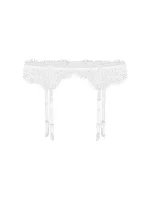 Podväzkový pás Fuchsia biela - Julimex